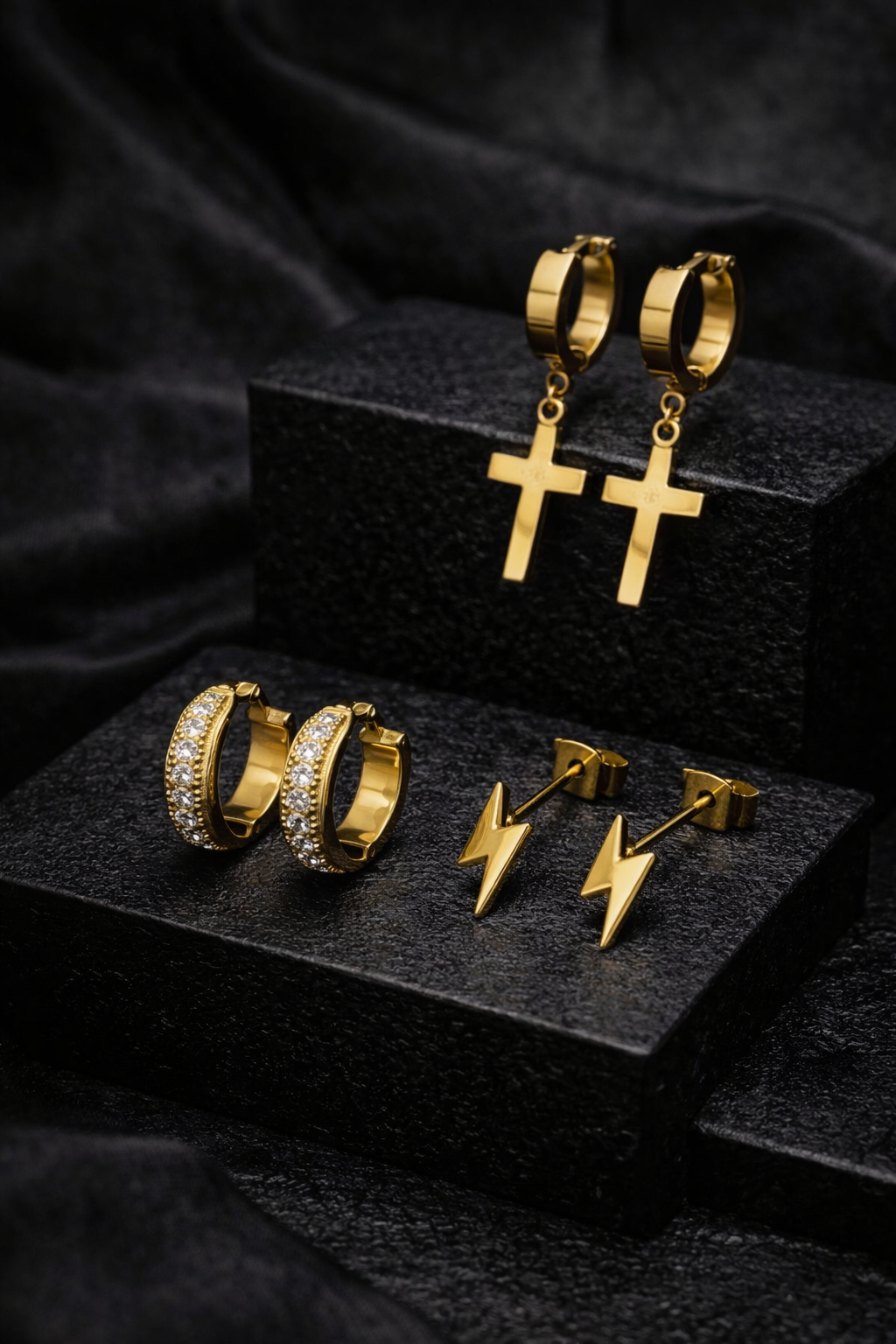 earrings for men fashion accessory