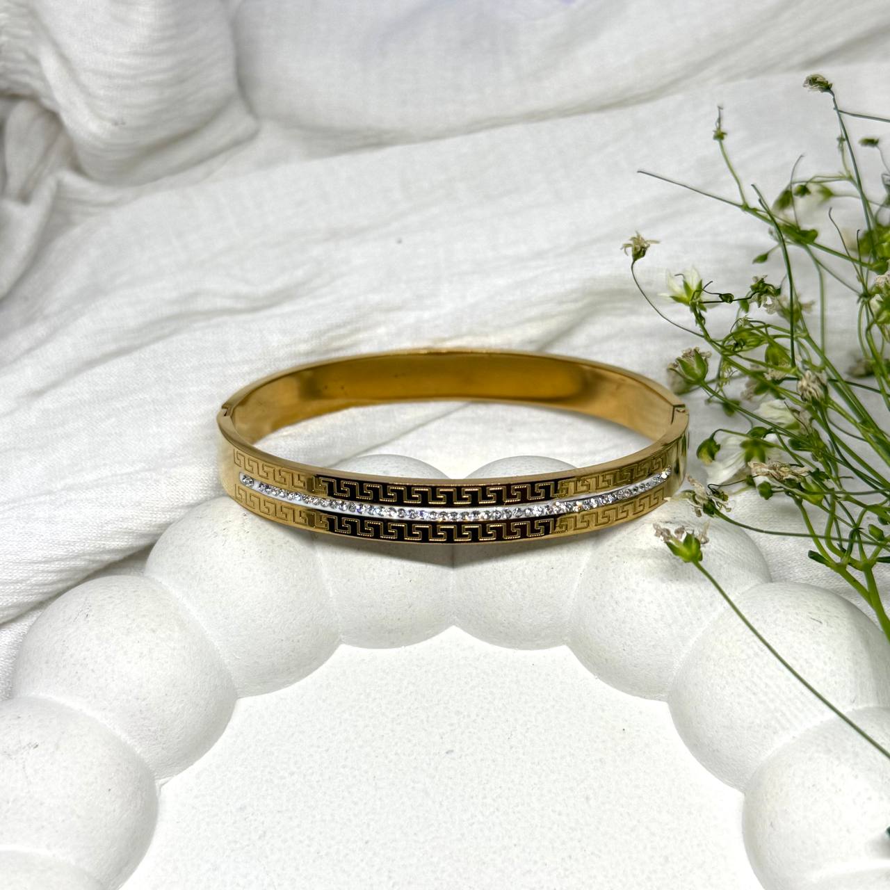 Greek Radiance Crystal Bracelet