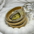 Imperial Gold Coil Bracelet Watch