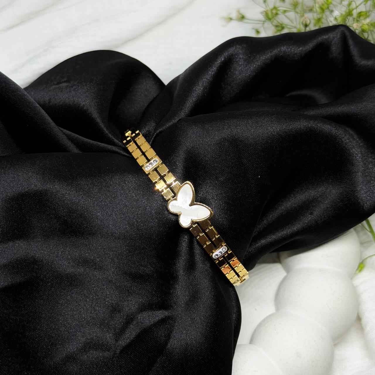 Bvlgari Butterfly Link Gold Bracelet