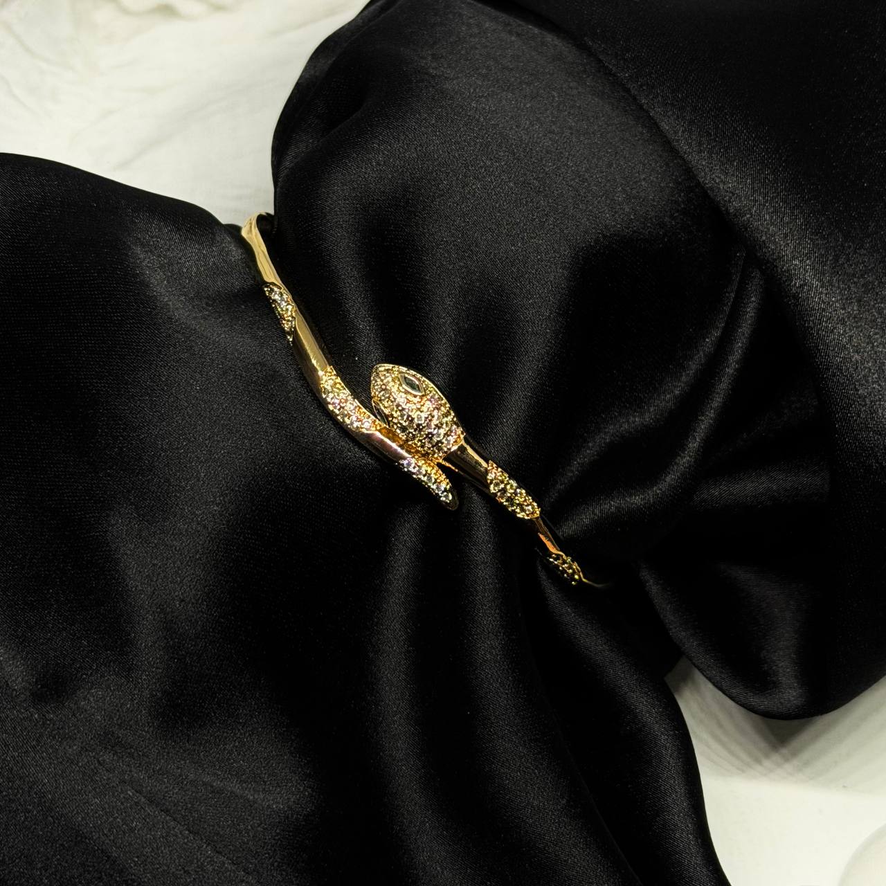 Serpent Luxe Wrap Bracelet
