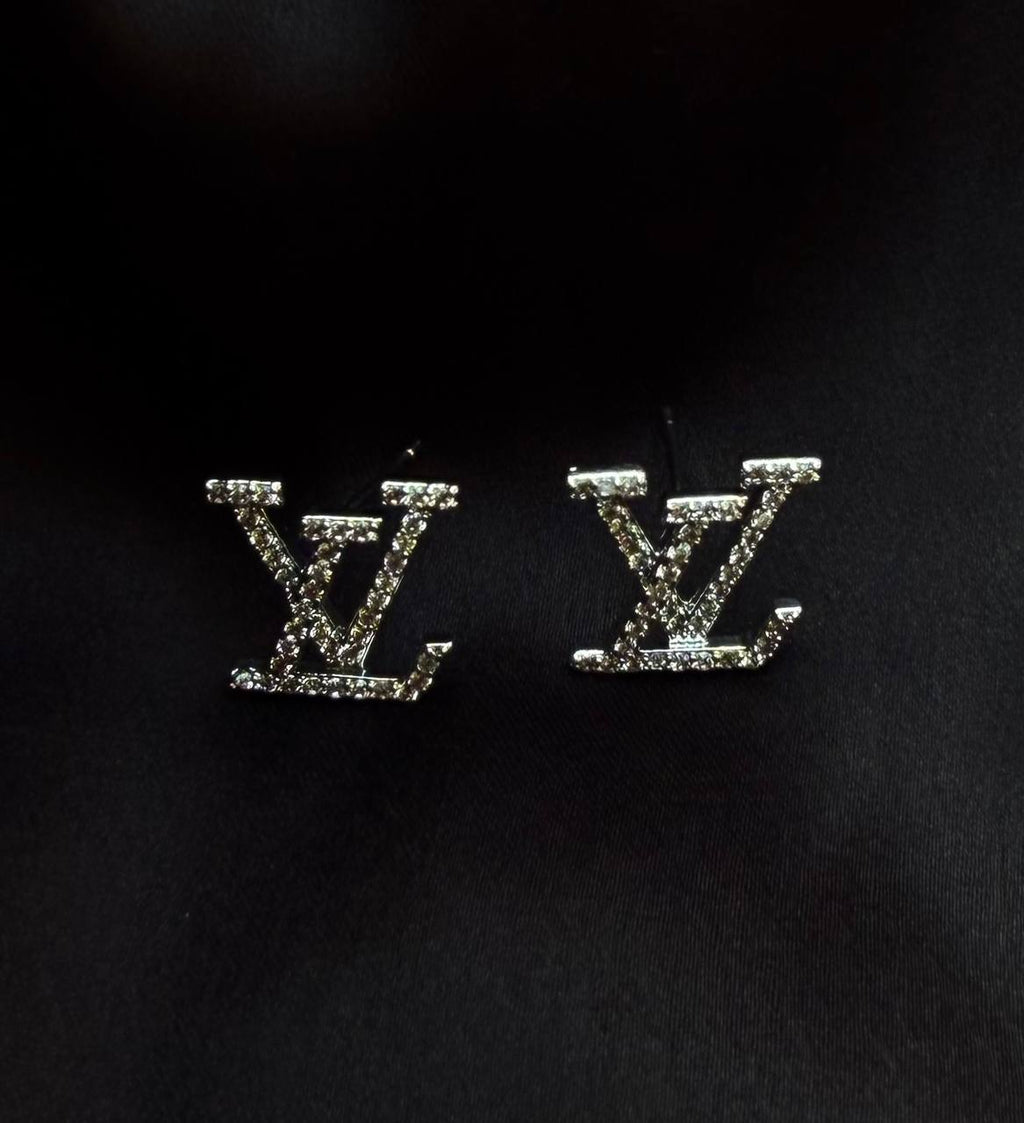 LV Silver Studs