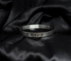 Versace Meander Steel Bracelet