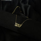 Double Heart Promise Chain