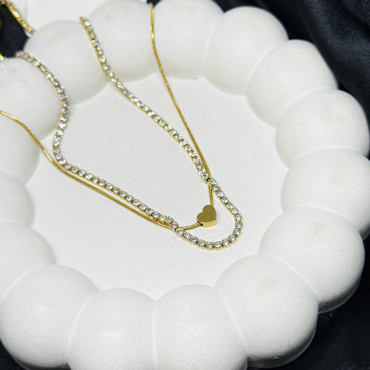 Celeste Heart Whisper Necklace