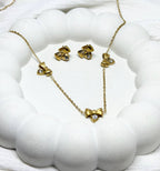 The Bow & Heart Solitaire Set
