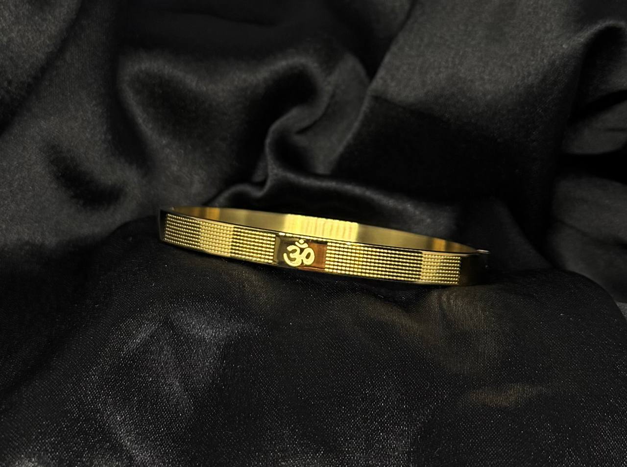 Om Sacred Grid Bracelet