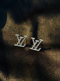 LV Silver Studs