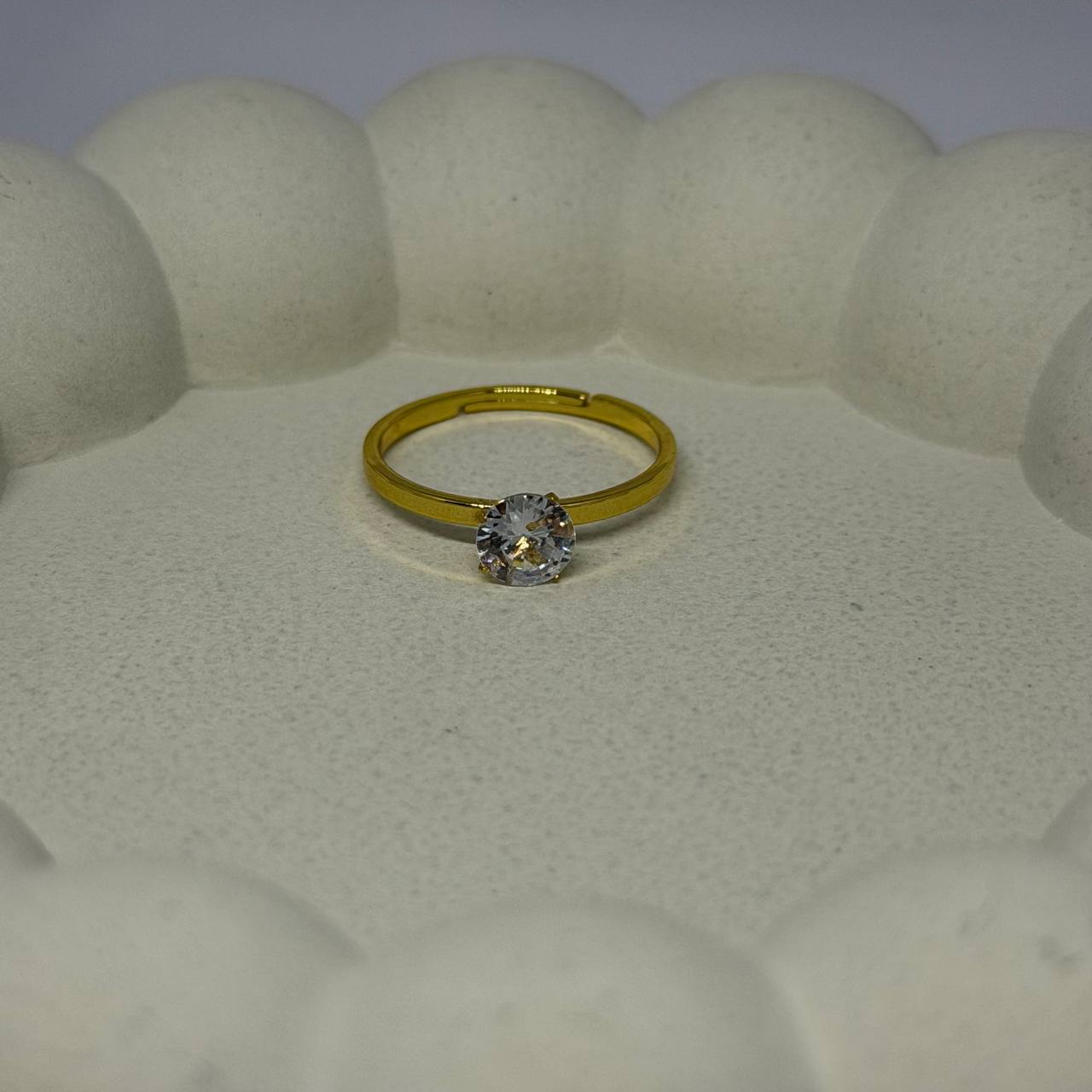 Solitaire Love Ring