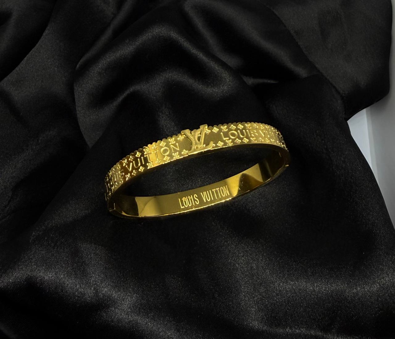 The Louis Vuitton Icon Lock Bracelet