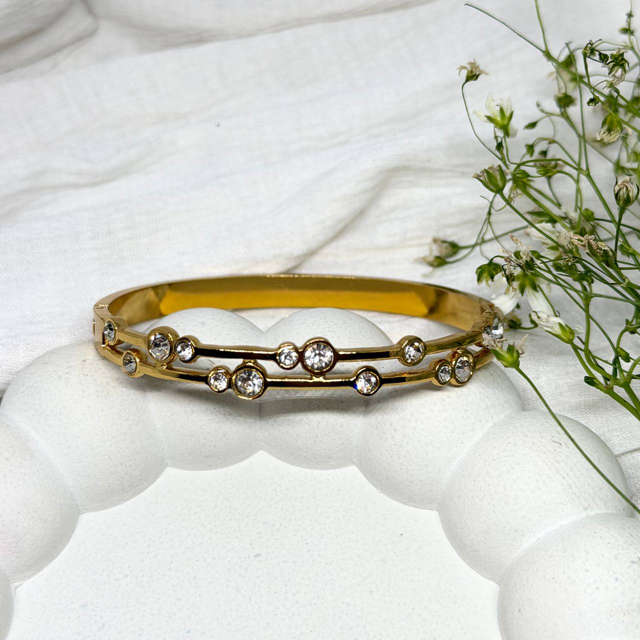 Crystal Line Grace Bracelet
