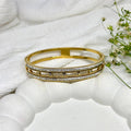 Twin Row Crystal Elegance Bracelet