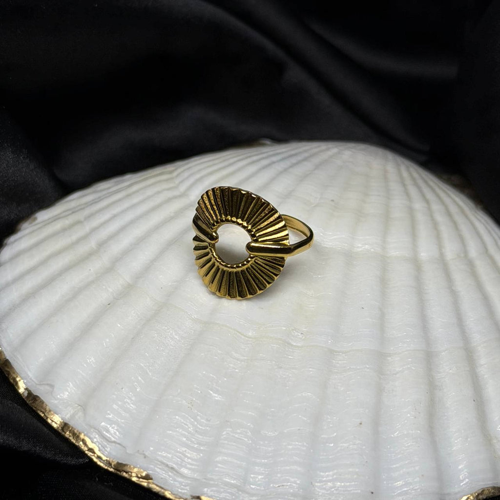 The Radiant Sunburst Ring