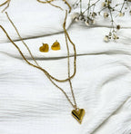 The Eternal Heart Gold-Plated Set