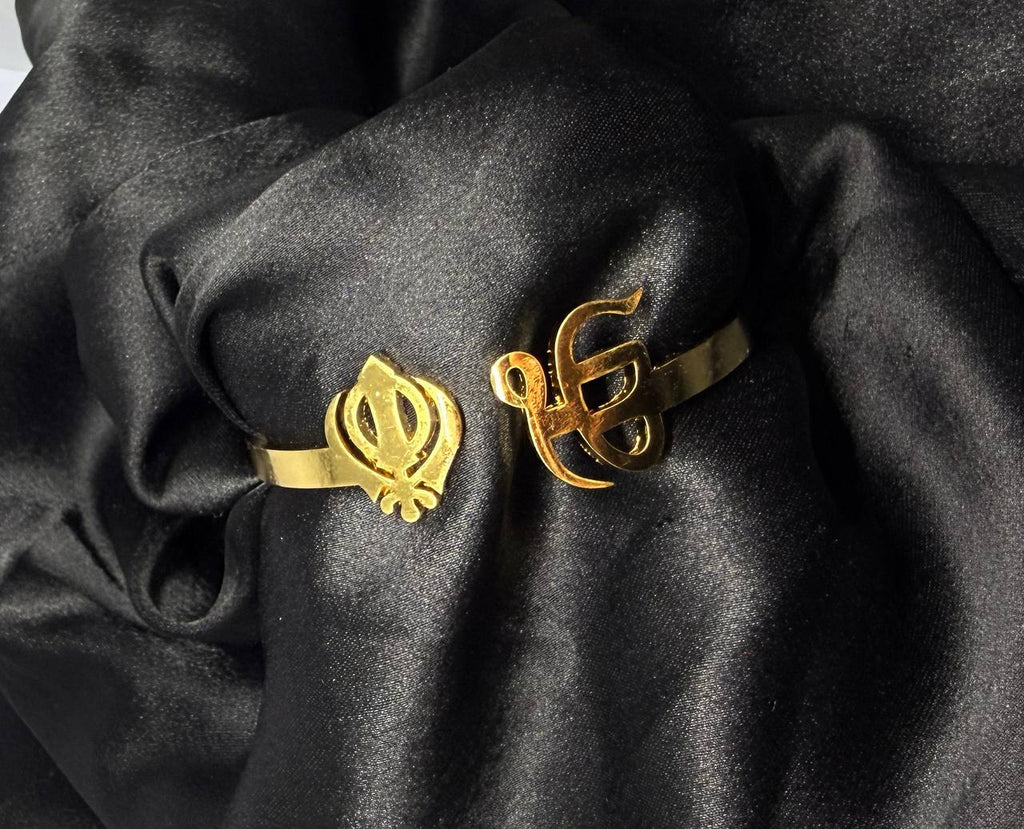 Khanda & Ik Onkar Dual Faith Kada