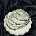Silver Serpent Bendable Statement Necklace