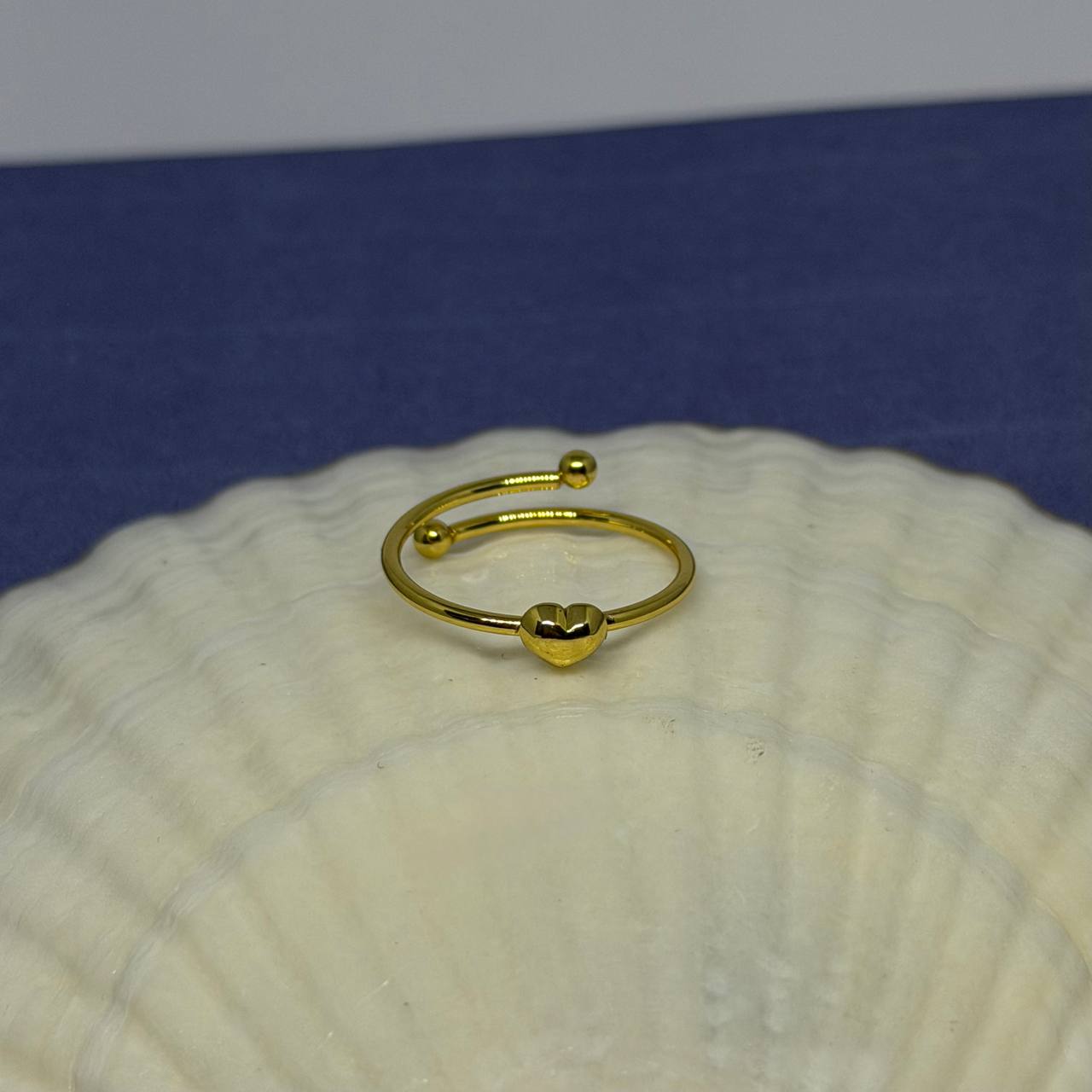 Wrapped In Love Heart Ring