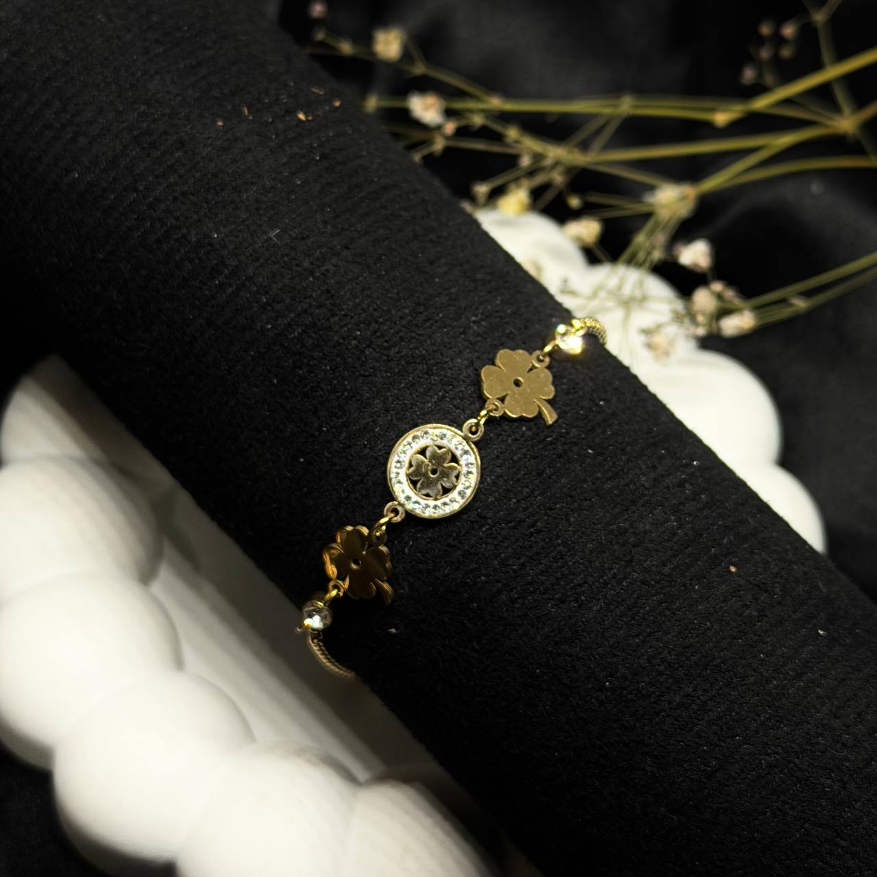 The Fortune Clover Bracelet