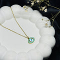 Turquoise Evil Eye Protection Necklace