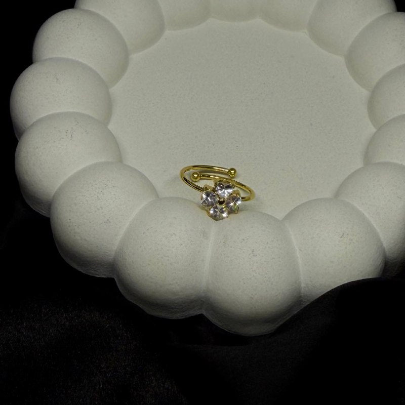 The Diamond Blossom Sparkle Ring
