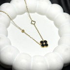 Golden Clover Grace Necklace