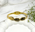 Golden Leaf Elegance Bracelet