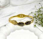 Golden Leaf Elegance Bracelet