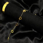 The Golden Dynasty Heart Bracelet