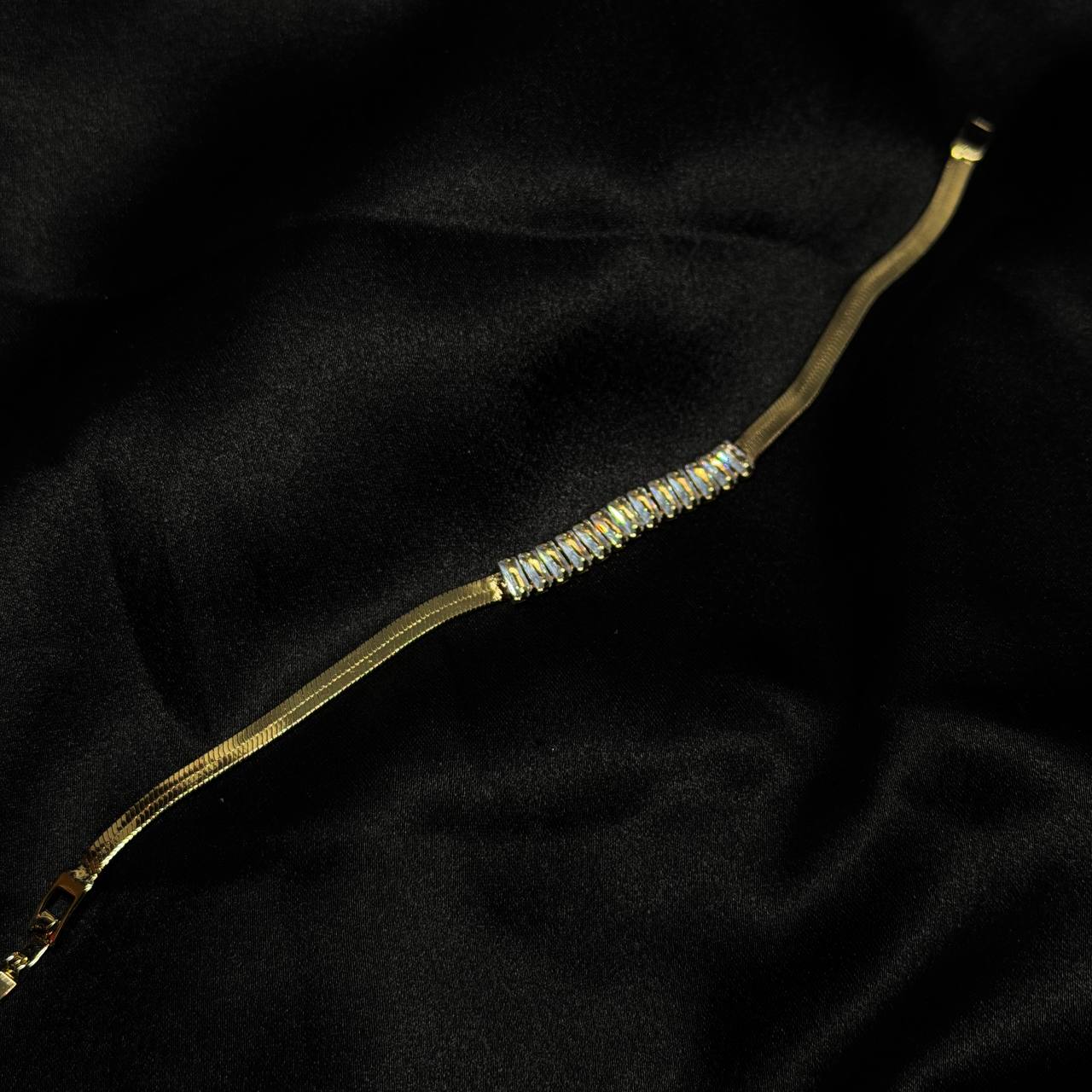 The Sovereign Baguette Flex Bracelet