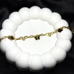 The Noir Monarch Monogram Bracelet
