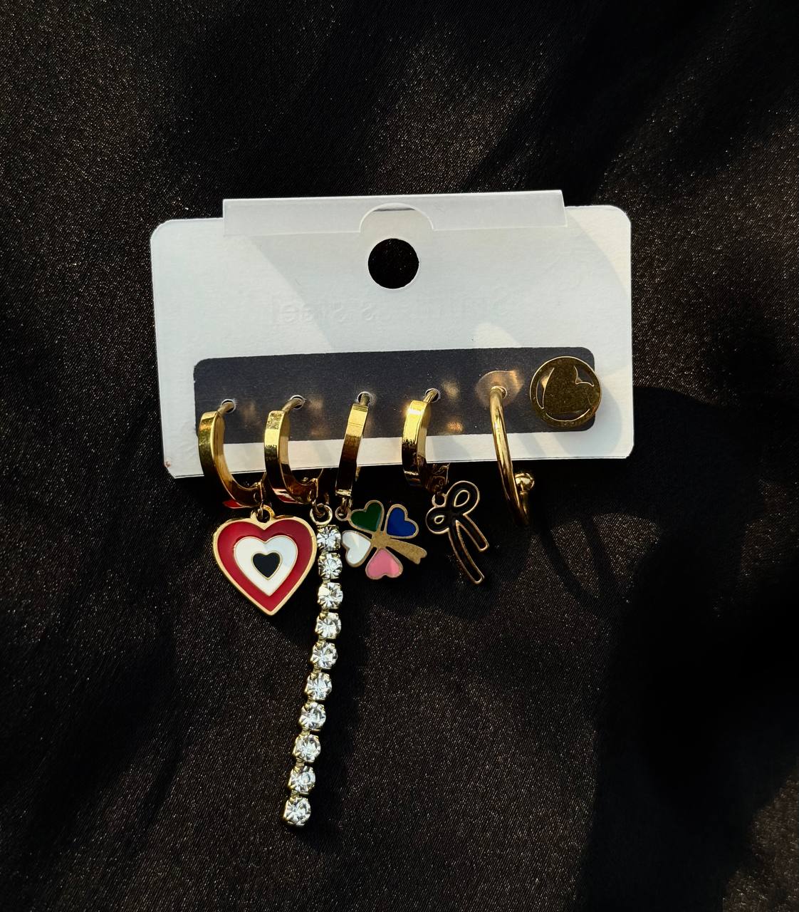 Assorted Charm & Crystal Strand Set