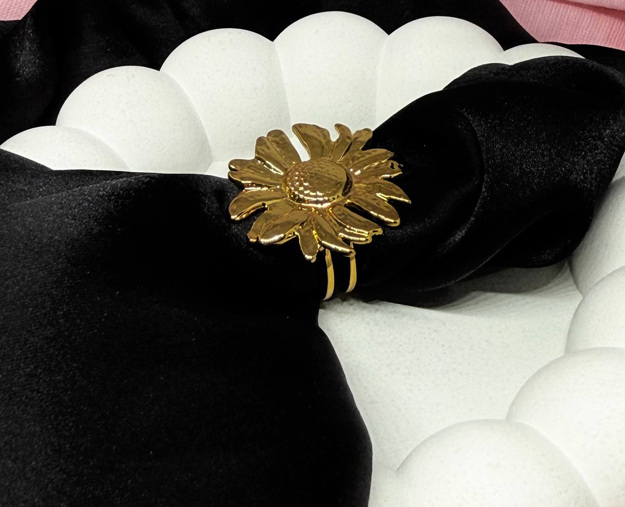 rings for women sunflower design