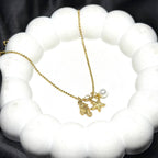 Ocean Charm Trio Necklace