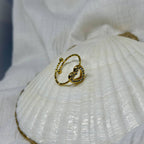 Crystal Heart Ring