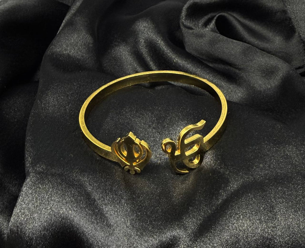 Khanda & Ik Onkar Dual Faith Kada