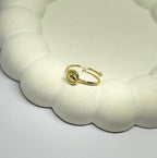 Golden Evil Eye Ring