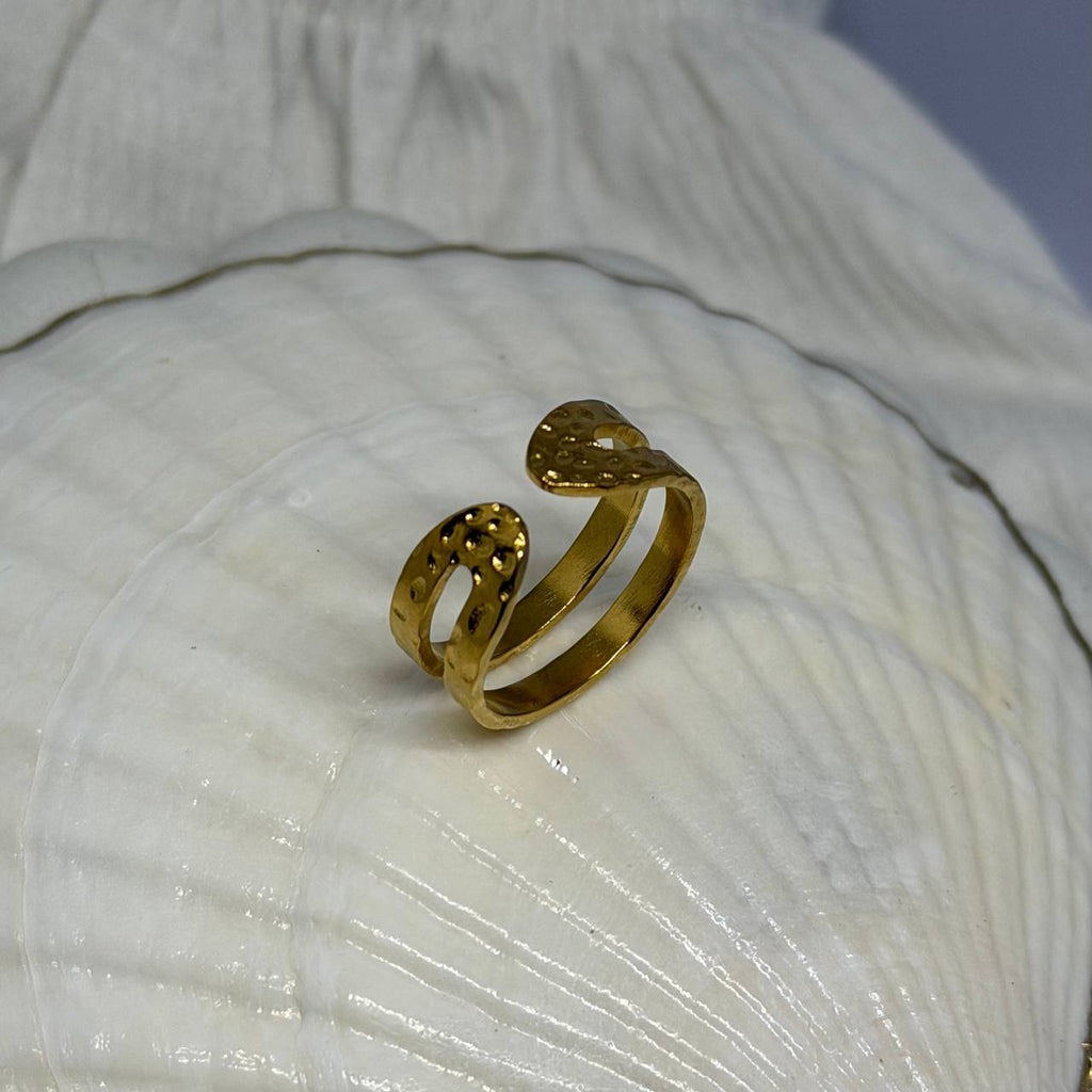 ladies ring design interlace ring
