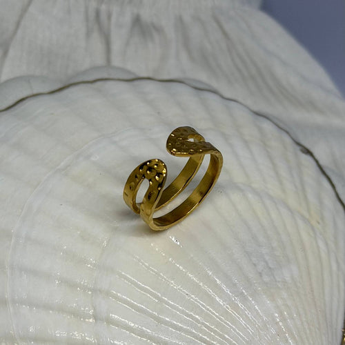 ladies ring design interlace ring