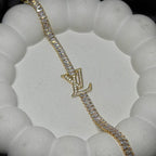 The Imperial Monogram LV-Inspired Tennis Bracelet