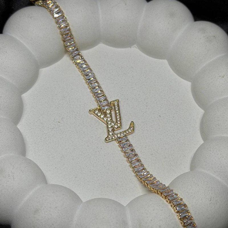 The Imperial Monogram LV-Inspired Tennis Bracelet