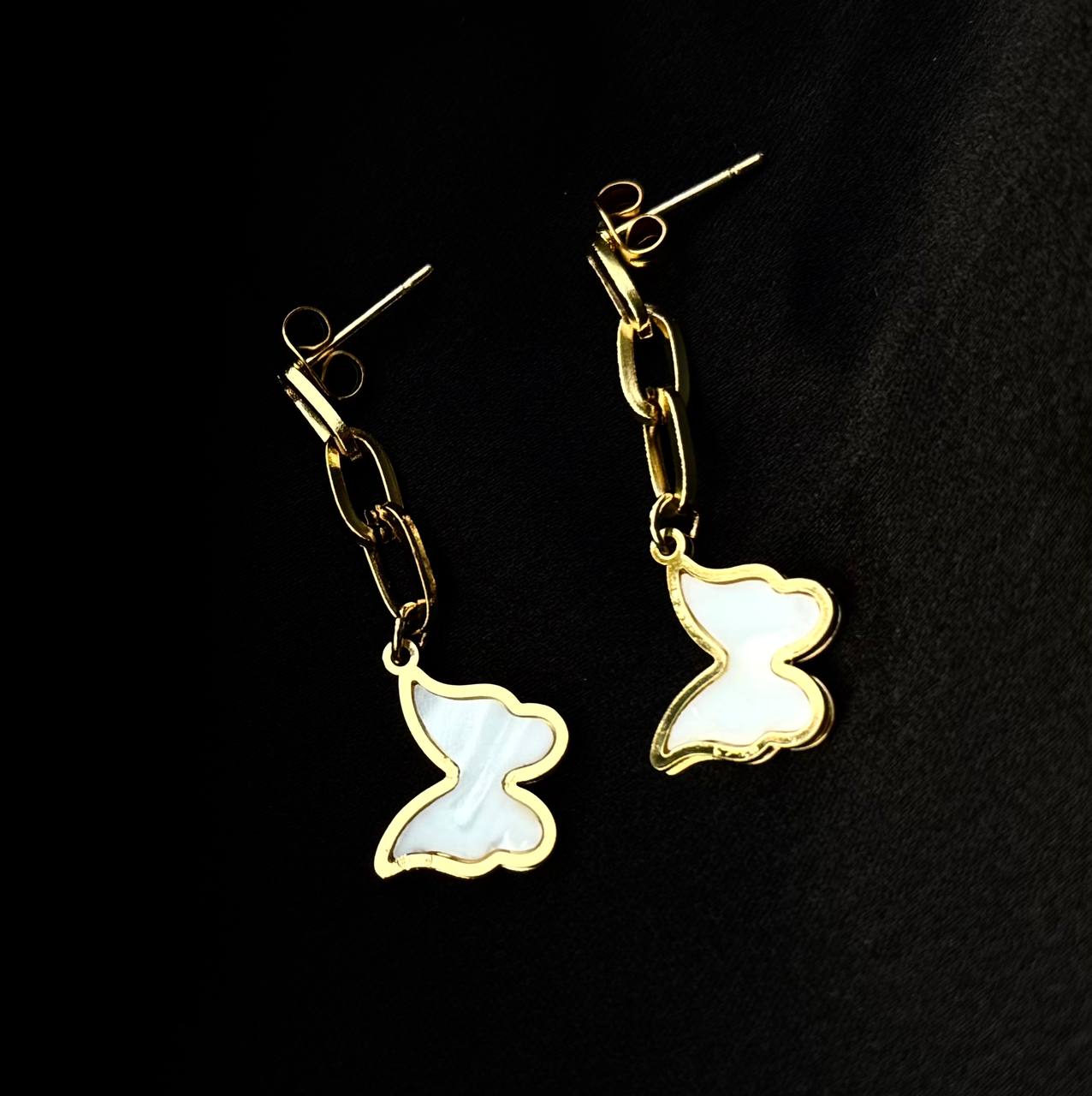 Mother of Pearl Butterfly Drops