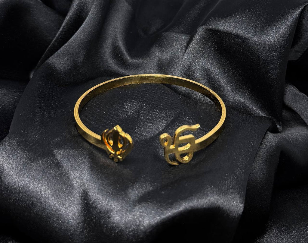 Khanda & Ik Onkar Dual Faith Kada
