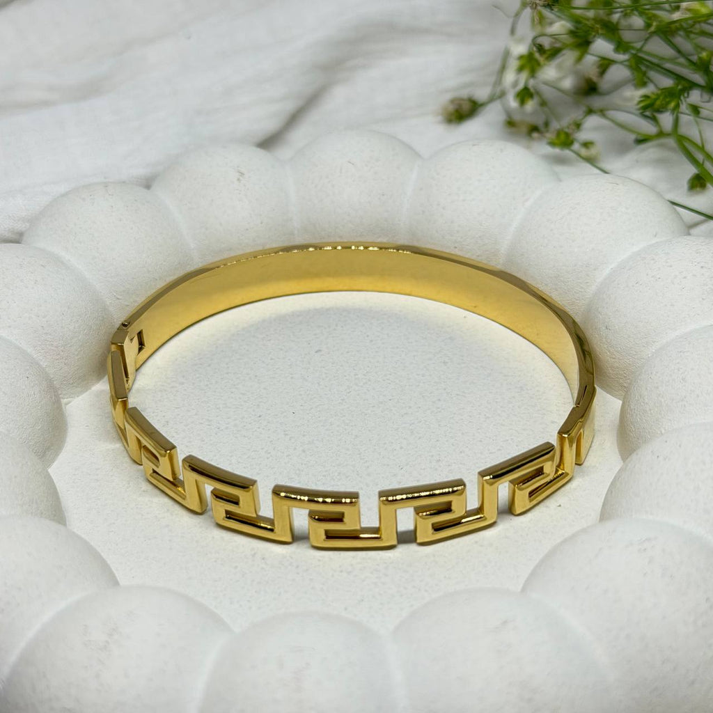 Greek Key Luxe Bracelet