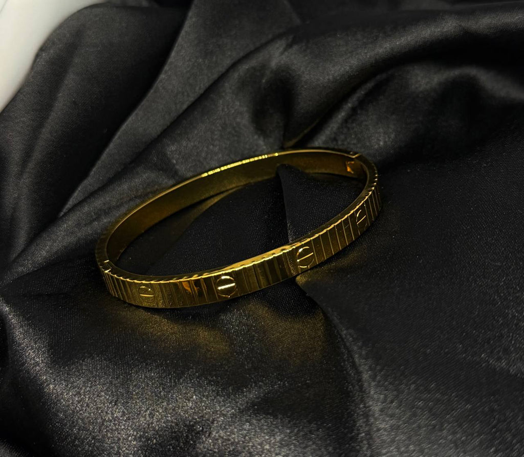 Celine Vertical Script Bracelet