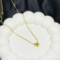 Stellar Gleam Star Pendant Necklace