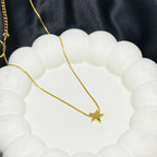 Stellar Gleam Star Pendant Necklace