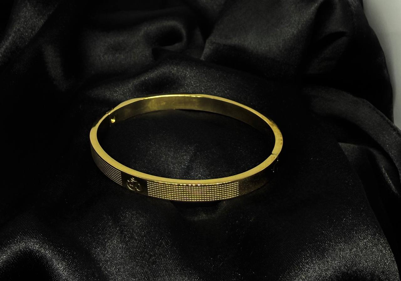 Om Sacred Grid Bracelet