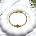Van Cleef Clover Wire Bracelet
