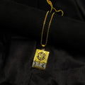 Rolex Crown Plate Pendant Chain