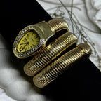 Imperial Gold Coil Bracelet Watch